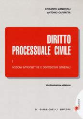 Diritto processuale civile. Con Contenuto digitale (fornito elettronicamente): 1