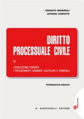 Diritto processuale civile. Con Contenuto digitale (fornito elettronicamente): 4