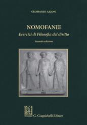 Nomofanie. Esercizi di Filosofia del diritto