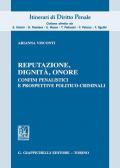 Reputazione, dignità, onore. Confini penalistici e prospettive politico-criminali