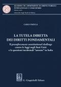 La tutela diretta dei diritti fondamentali. Il preenforcement costitutional challenge contro le leggi negli Stati Uniti e le questioni incidentali «astratte» in Italia