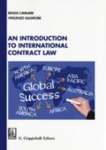 AN INTRODUCTION TO INTERNATIONAL CONTRACT LAW