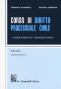 CORSO DI DIRITTO PROCESSUALE CIVILE - I