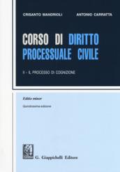 CORSO DI DIRITTO PROCESSIALE CIVILE - II