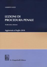 Lezioni di procedura penale