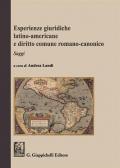 Esperienze giuridiche latino-americane e diritto comune romanico-canonico