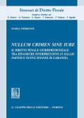 «Nullum crimen sine iure». Il diritto penale giurisprudenziale tra dinamiche interpretative «in malam partem» e nuove istanze di garanzia