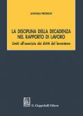 La disciplina della decadenza nel rapporto di lavoro