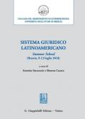 Sistema giuridico latinoamericano. Summer school (Brescia, 9-13 luglio 2018)