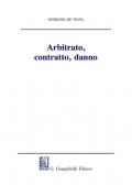 Arbitrato, contratto, danno