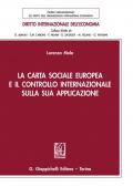 La Carta sociale europea e il controllo internazionale sulla sua applicazione