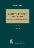 Diritto penale italiano. Appunti di parte generale. Vol. 1