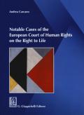 Notable cases of the European Court of human rights on the right to life