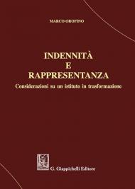 Indennità e rappresentanza. Considerazioni su un istituto in trasformazione