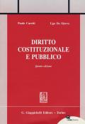 Diritto costituzionale e pubblico