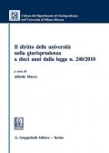 Il diritto delle università nella giurisprudenza a dieci anni dalla legge n. 240/2010