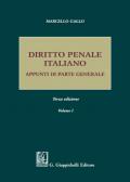 Diritto penale italiano. Appunti di parte generale. Vol. 1