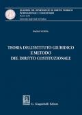 Teoria dell'istituto giuridico e metodo del diritto costituzionale