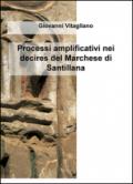 Processi amplificativi nei decires del Marchese di Santillana