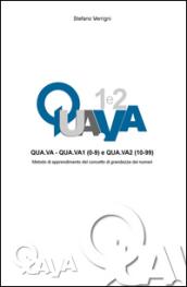 Qua.va. Qua.va1 (0-9) e qua.va2 (10-99). Metodo di apprendimento del concetto di grandezza dei numeri