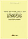 L'immutabilità e l'impassibilità di Dio e le loro conseguenze sulla prescienza divina e sulla libertà creata in San Tommaso d'Aquino e in W. L. Craig