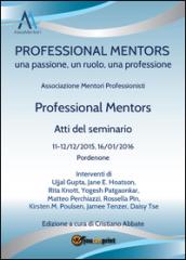 Professional mentors. Atti del seminario