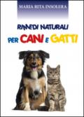 Rimedi naturali per cani e gatti