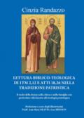 Lettura Biblico-Teologica di 1Tm 2,12 e atti 18,26 nella tradizione patristica: Il ruolo della donna nella chiesa e nella famiglia con particolare riferimento alla teologia protologica