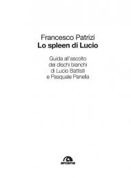 Lo spleen di Lucio. Guida all'ascolto dei dischi bianchi di Lucio Battisti e Pasquale Panella