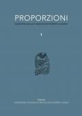 Proporzioni. Quaderni della fondazione Roberto Longhi