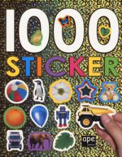 1000 sticker. Ediz. a colori