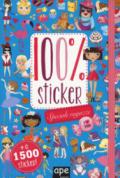 Speciale ragazze. 100% sticker. Con adesivi. Ediz. a colori