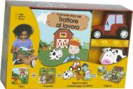 La fattoria e i suoi trattori. Little village. Ediz. a colori. Con gadget