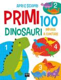 Primi 100 dinosauri. Italiano e inglese. Ediz. a colori