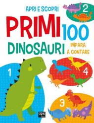 Primi 100 dinosauri. Italiano e inglese. Ediz. a colori