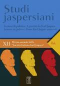 Studi jaspersiani. Rivista annuale della società italiana Karl Jasper. Vol. 12