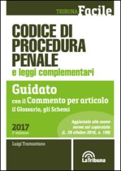 Codice di procedura penale e leggi complementari. Guidato con il commento per articolo, il glossario, gli schemi