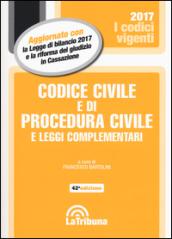 Codice civile e di procedura civile e leggi complementari