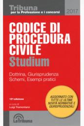 Codice di procedura civile Studium. Dottrina, giurisprudenza, schemi, esempi pratici