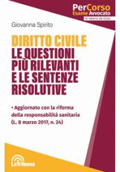 Diritto civile. Le questioni più rilevanti e le sentenze risolutive