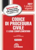 Codice di procedura civile e leggi complementari