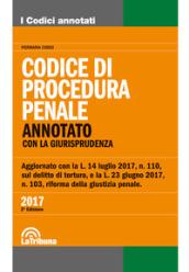 Il codice di procedura penale. Annotato con la giurisprudenza