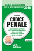 Codice penale. Aggiornato con le riforme della perseguibilità a querela (D.L.vo. n. 36/2018) e della riserva di codice (D.L.vo n. 21/2018)