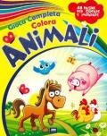 Gioca completa e colora gli animali