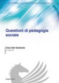 Questioni di pedagogia sociale