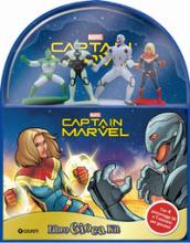 Captain Marvel. Libro gioca kit. Con 4 gadget