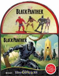 Black Panther. Marvel. Libro gioca kit. Ediz. a colori. Con 4 personaggi 3D. Con scenario per giocare