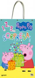 1, 2, 3... sorpresa! Shopper bag Peppa Pig