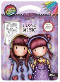 I love music. Sticker & color. Gorjuss. Ediz. a colori