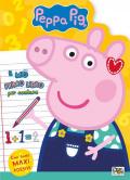 Il mio primo libro per contare. Peppa pig. Ediz. a colori. Con Adesivi